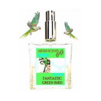 Fantastic Green Bird