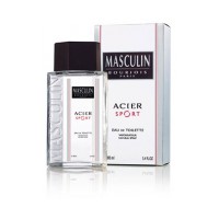 Masculin Acier Sport