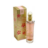 Lovely Cherry Blossom Gold Sparkles